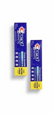 Crest 3D White Stain Eraser Mint Splash Fluoride Toothpaste 2.3oz (QT 2) NEW