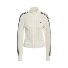 Adidas Knitted Crochet Firebird Track Top 'Off White'