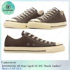 Converse All Star Aged AC OX Dark Amber 31316521 Men's US3-13.5 NEW
