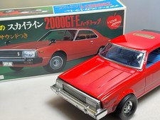 ICHIKO JAPAN Tin Toy NISSAN SKYLINE 2000 GT-E Hardtop with Engine Sound Effect