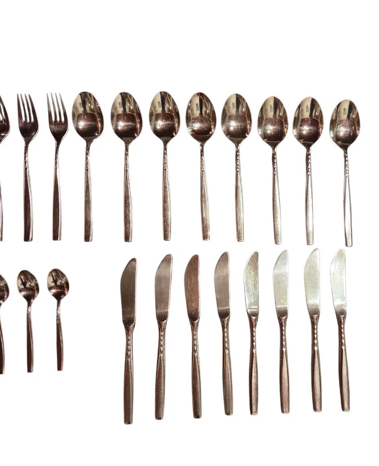 WMF Posate London Cromargan Set Di Posate 32 Pezzi Per 8 Persone Usato - Immagine 3 di 4