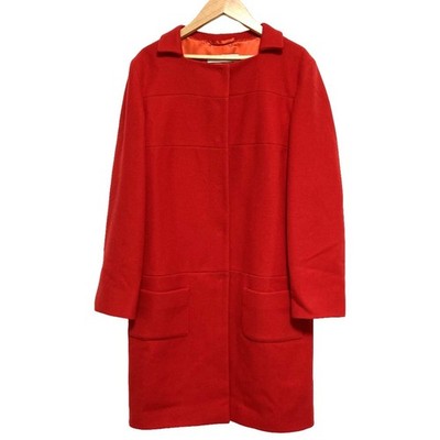 MIUMIU Vintage Wool Long Coat, Size 40, Red Women USED | eBay