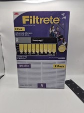 Filtrete True HEPA Air Purifier Replacement Filter Size R 2 Pack Sealed