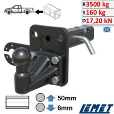 Anhängerkupplung Einschub 2-Zoll US-Adapter für Toyota Land Cruiser IV 1998-2007