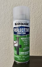 One Can Rust-Oleum 214944 Specialty Reflective Spray, 10 oz Clear Reflects Light
