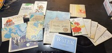 Vintage National Geographic Maps Lot (1965&ndash;1995) 19 Maps Everest USA World