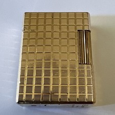 St Dupont Ligne 1 Small Lighter Gold-Plated
