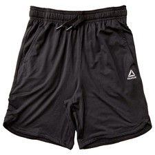 Pantalones Cortos de Entrenamiento Atlético Reebok Niños Negros Grandes 10-12