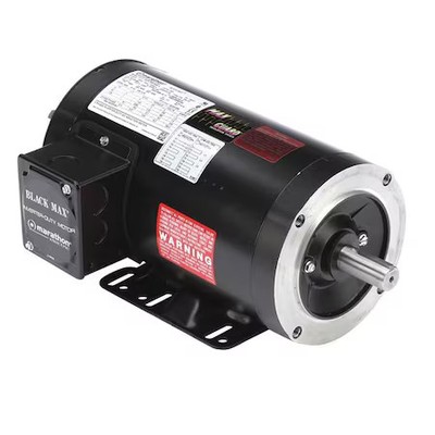 Leeson 145Thtr5376 Vector Motor, 4.5 Lb-Ft, 1 Hp, 230/460 V