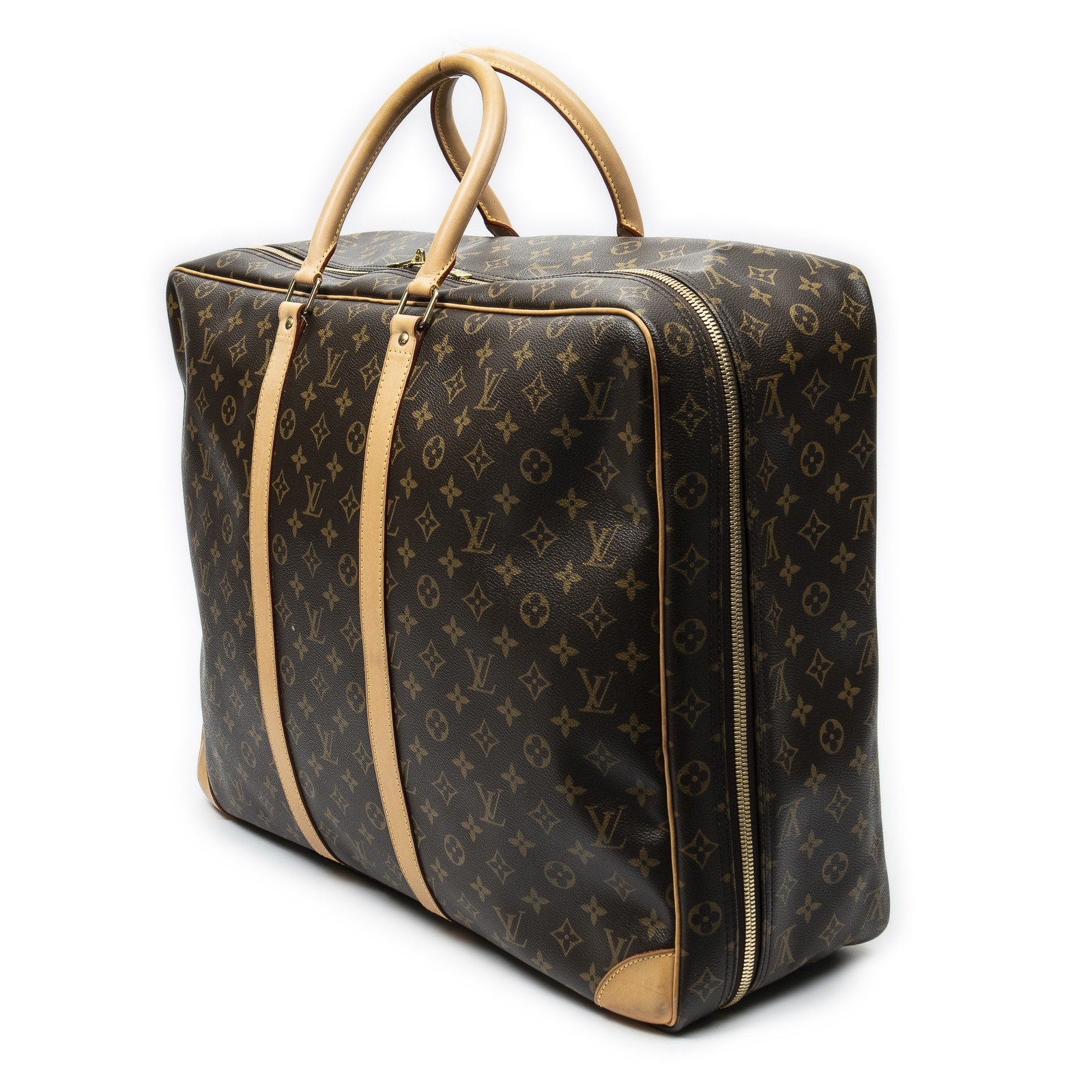 Louis Vuitton Brown Sirius 55 Travel Bag Monogram Canvas image 2