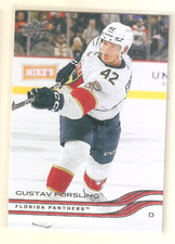 Gustav Forsling 2025-26 Upper Deck Series 1 Base Card #71 Panthers