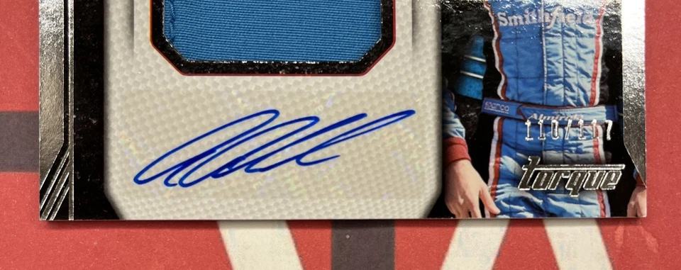 Aric Amirola 2016 Torque Jumbo Firesuit Auto  #’d/117 #JPS-AA Petty Motorsports - Image 3 of 3