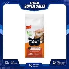 World's Best Unscented Low Tracking, Quick Clumping Cat Litter, 28 lb
