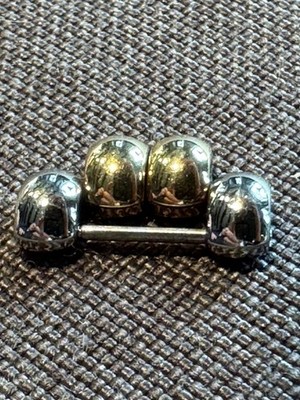 Chopard Element Orig. 15mm Breite für Happy Sport Stahl/Gold 750/-