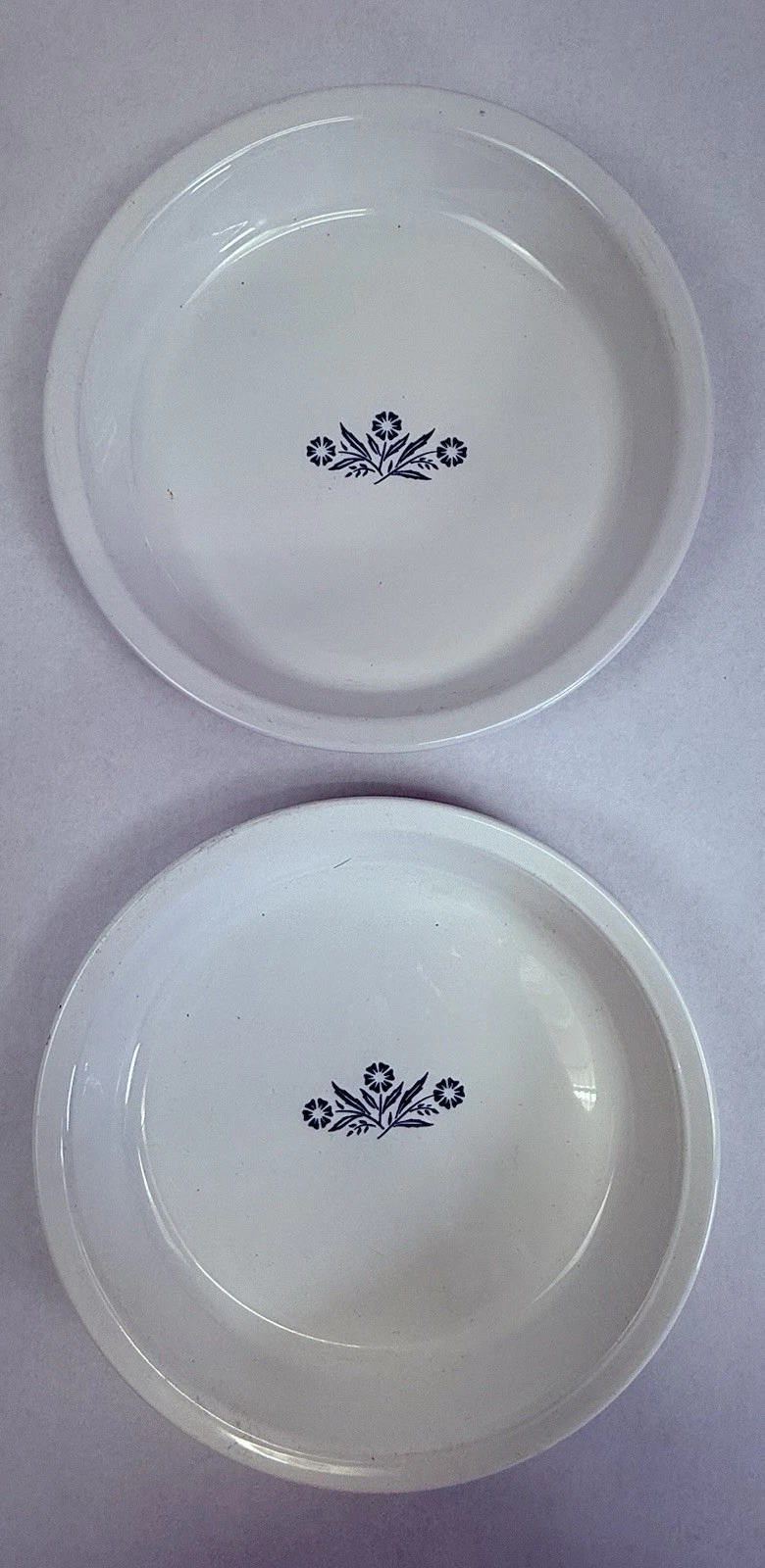 Vintage Corning Ware 9 Inch Pie Plates P-309 Lot of 2