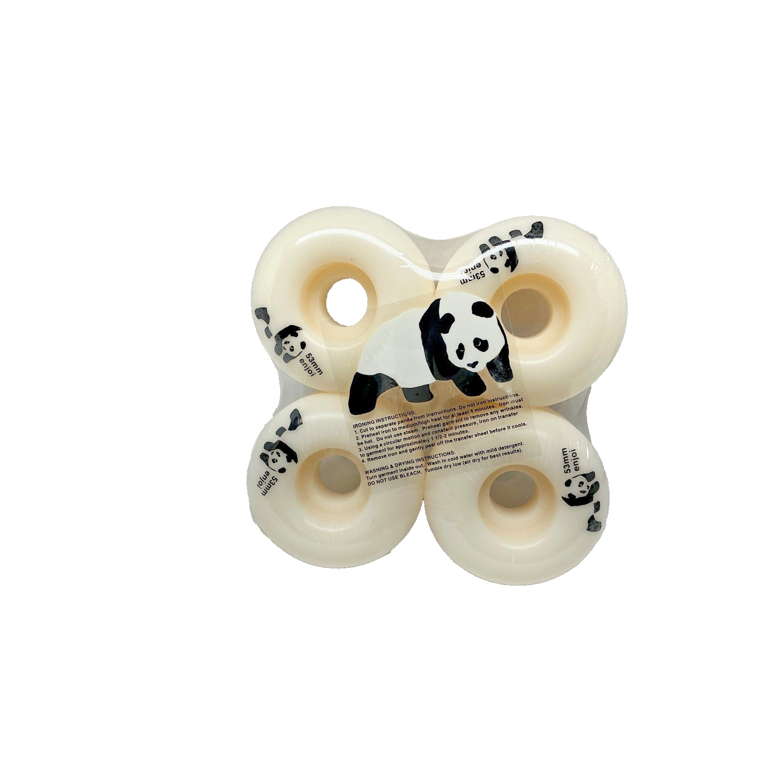 Wheels 53mm White New Skateboarding