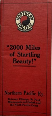 Northern Pacific Railroad Timetable - April 1927 - Yellowstone Park Line