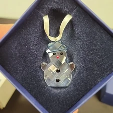 Swarovski Crystal SCS Figurine In Box Simon The Snowman