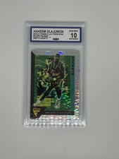 2020-21 Panini Flux - Hakeem Olajuwon #195 Pulsar Prizm GEM MT 10