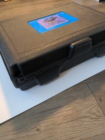 Sega Saturn Console Blockbuster Rental Case / Vintage 90s System Travel Case 