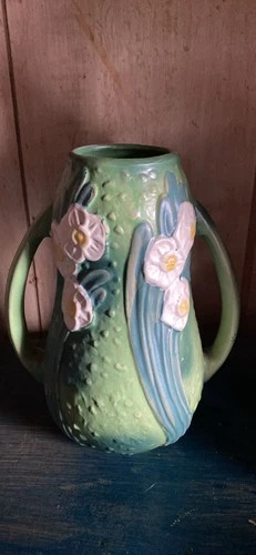 Roseville Double Handle Vase