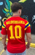 COLOMBIA CARLOS VALDERRAMA 1994-1996 CAMISA R...