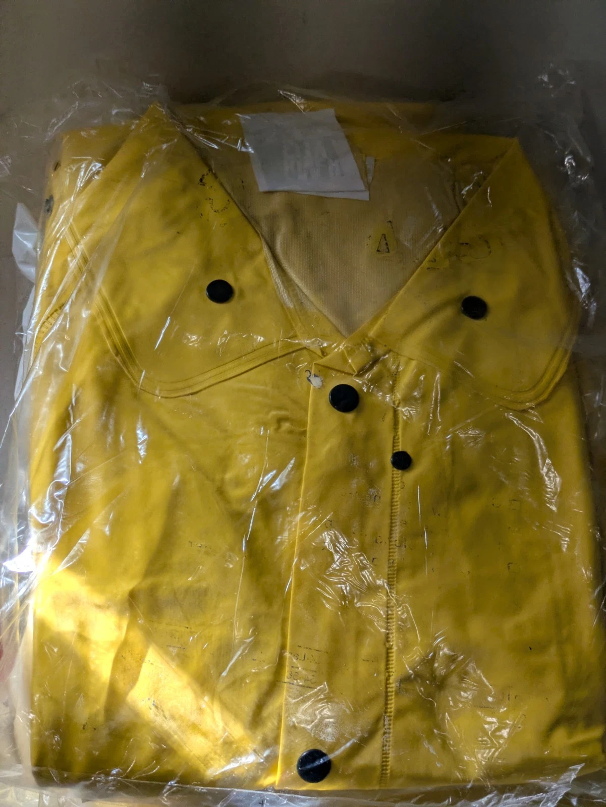 Lot of 6 River City 2003XL Classic 3-Piece RainSuit Yellow Size XL .35mm PVC MCR image 8