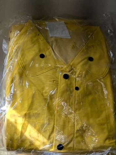 Lot of 6 River City 2003XL Classic 3-Piece RainSuit Yellow Size XL .35mm PVC MCR image 8