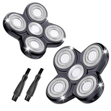 2 Pack Shaver Replacement Blades Compatible with Freebird Head Shaver,Head and
