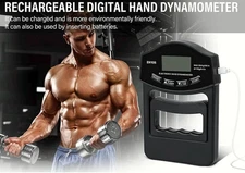 Digital Hand Dynamometer Grip Strength Measurement Meter Auto Capturing