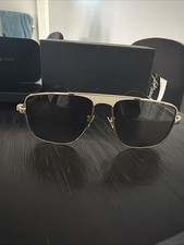 NEW ALEXANDER MCQUEEN AM0200S 002 PILOT FRAME SUNGLASSES Alexander McQueen