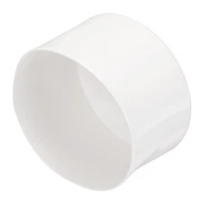 Screw Thread Protectors, 85mm ID Round End Cap Cover White 1pcs