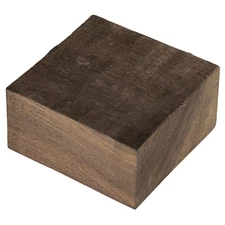 Indian Walnut Bowl Blank 4x 4x 3 Turning Wood Square Block- Free US Shipping