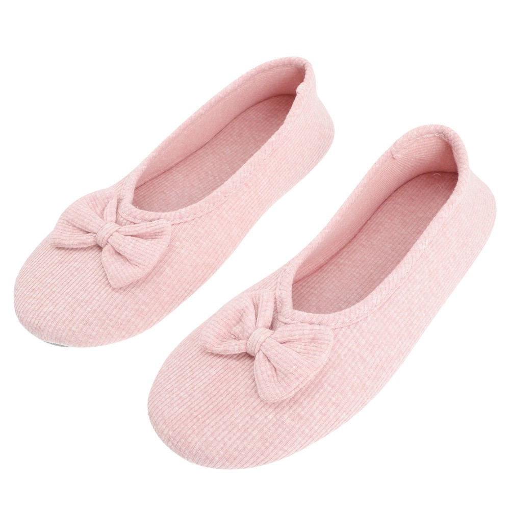 SAOLA Scarpe premaman suola morbida sottile donna cotone casa ciabatte per gravidanza