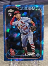 Irving Lopez 2024 Topps Chrome Sapphire Rookie #573 St. Louis Cardinals RC