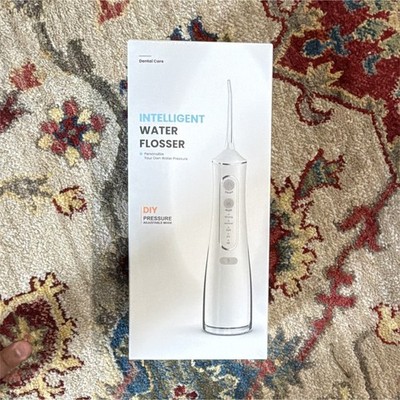 Intelligent Water Flosser Cordless White 4 Modes USB-C IPX7 360 Nozzle