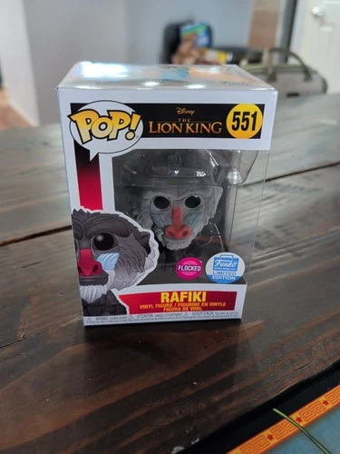 Funko Pop! Vinyl: Disney - Rafiki (Flocked) - Funko (Exclusive) #551