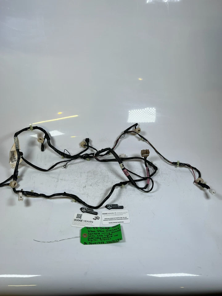 Arnés de cableado de luz de cabina/consola aérea Dodge Ram 2500 3500 1994-1997 fabricante de equipos originales Foto 2 de 4