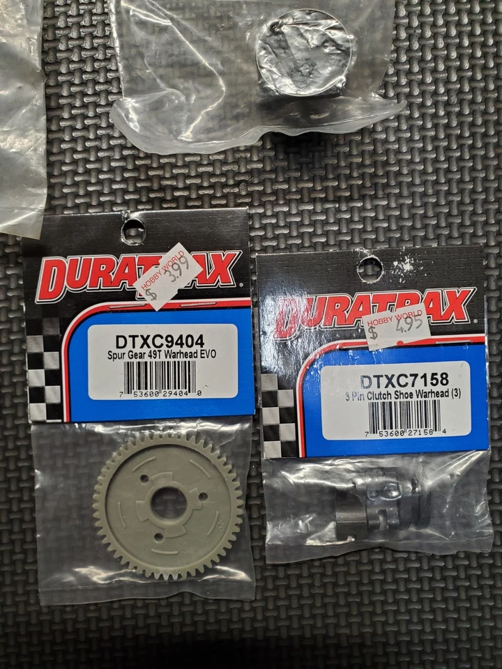 Duratrax Warhead Parts Lot New In Package Old Stock Includes DTXC4542! - Image 3 of 4