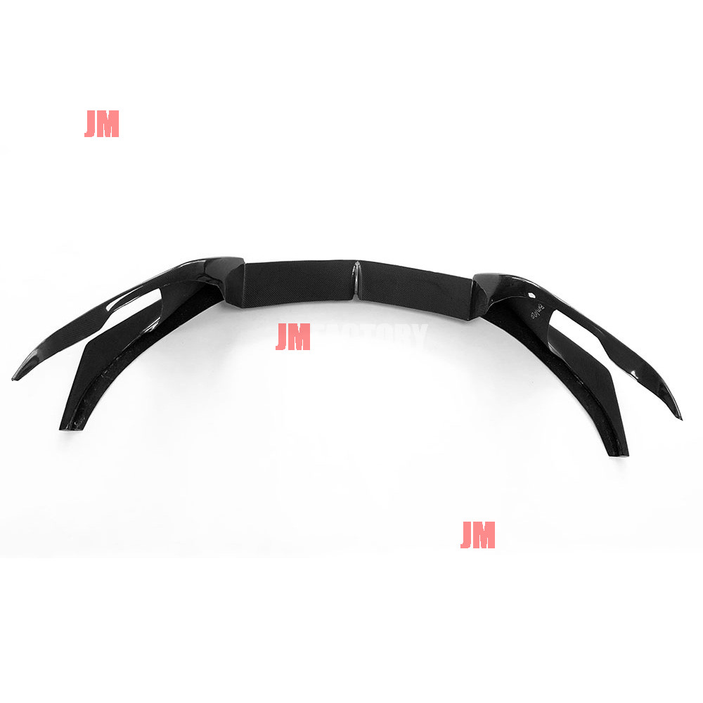 For BMW i8 Coupe 2014-2020 Real Carbon Fiber Front Bumper Lip Spoiler Splitter