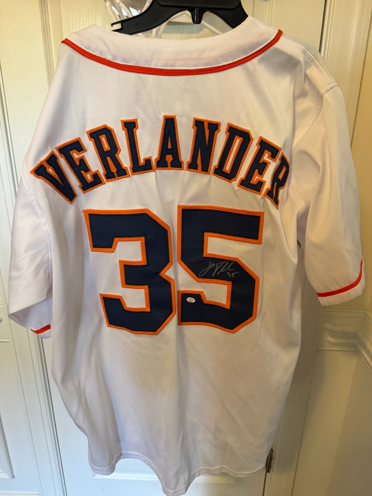 Justin Verlander SIGNED Houston Astros Jersey #35 Autograph COA 