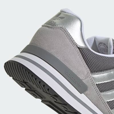 adidas シルバー スニーカー 6.5 US adidas Originals Men's ZX 500 RS Trainers Grey Three/Silver