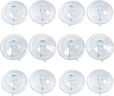 BEADNOVA Suction Cups for Glass 2.5 Inches Window Suction Hooks Window Cups