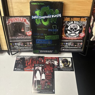 JCW Juggalo Championshit Wrestling Home VHS Vol 1 ICP Insane Clown