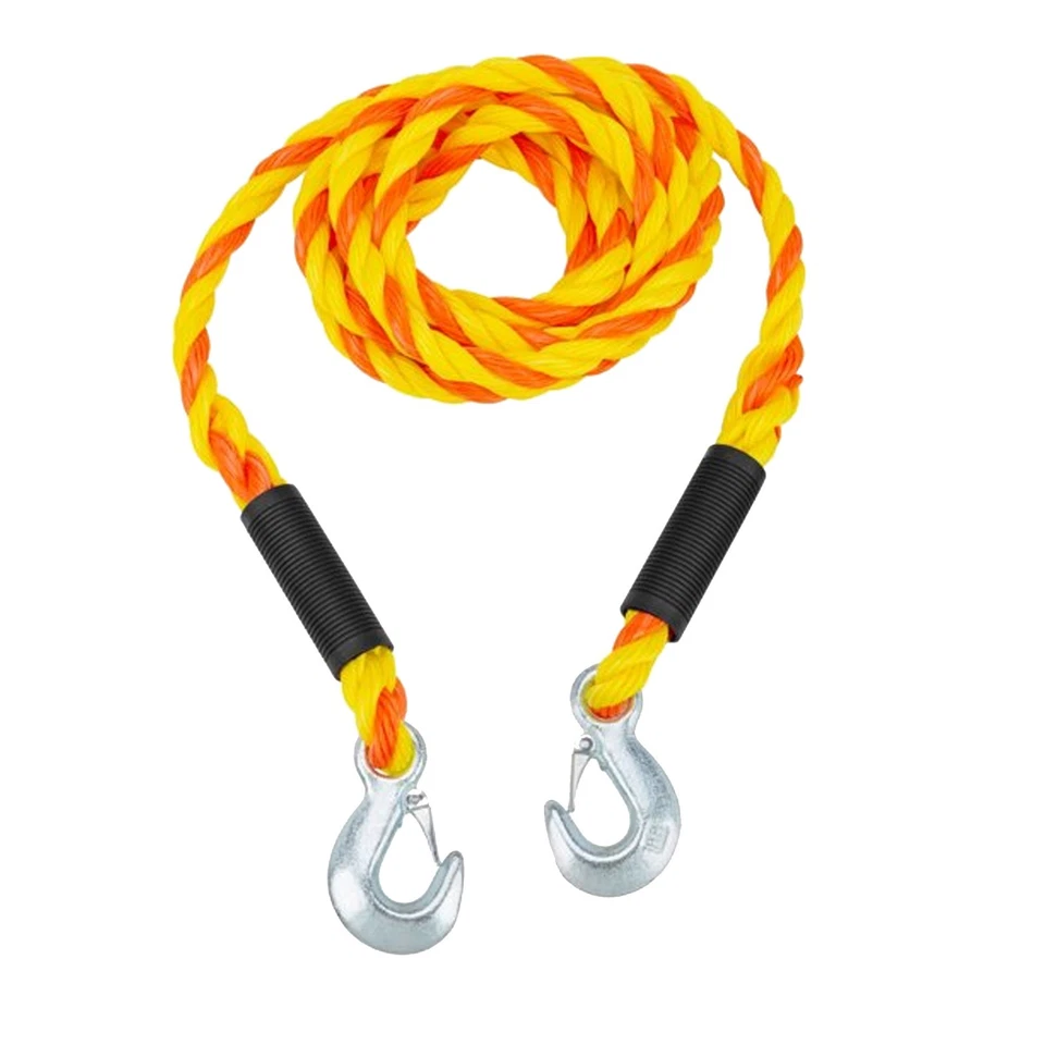 Everest 14' Tow Rope with Snap Hooks 2,266 lbs WLL 6,800LBS Break Strength 3PK - Image 2 of 4