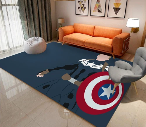 Alfombra 3D Marvel Avengers Spider Man Alfombra Puerta Alfombra Suelo Silla Alfombra-- - Imagen 32 de 47