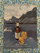 Vintage 1980 Print Ad Canadian Mist Whisky Mo...
