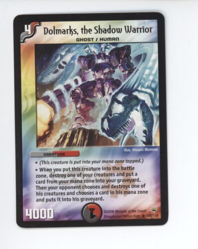 Duel Masters DM10 Dolmarks the Shadow Warrior Shockwaves of the Shattered Rainbo - Picture 1 of 2