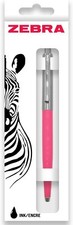 Image of Zebra Pen Retractable Ballpoint Pens Black Premium Barrel Medium All Colours