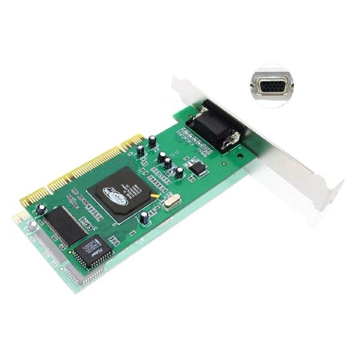 ATI Rage XL 8MB PCI Graphics Card VGA Video Card Tractor Card Computer Accessory - Picture 2 of 7